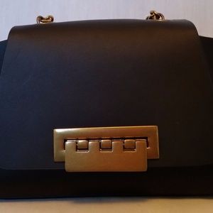 Zac Posen Eartha Iconic Mini Chain Crossbody, Blac